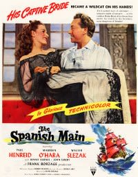 Filmposter van de film The Spanish Main (1945)