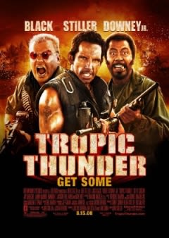 Filmposter van de film Tropic Thunder