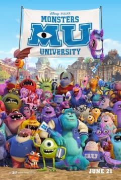 Filmposter van de film Monsters University Filmposter van de film Monsters University