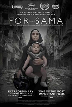 Filmposter van de film For Sama Filmposter van de film For Sama