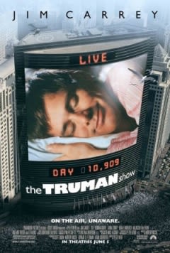 Filmposter van de film The Truman Show Filmposter van de film The Truman Show