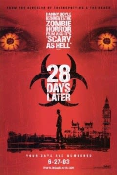 Filmposter van de film 28 Days Later... Filmposter van de film 28 Days Later...