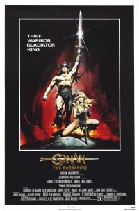 Filmposter van de film Conan the Barbarian Filmposter van de film Conan the Barbarian