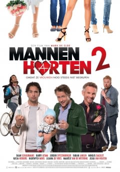 Filmposter van de film Mannenharten 2 Filmposter van de film Mannenharten 2