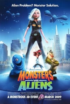 Filmposter van de film Monsters vs. Aliens Filmposter van de film Monsters vs. Aliens