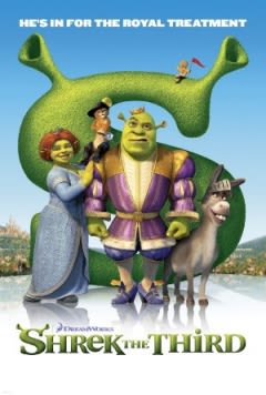 Filmposter van de film Shrek the Third Filmposter van de film Shrek the Third
