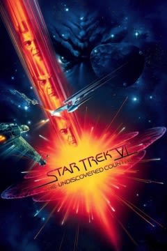 Filmposter van de film Star Trek VI: The Undiscovered Country Filmposter van de film Star Trek VI: The Undiscovered Country