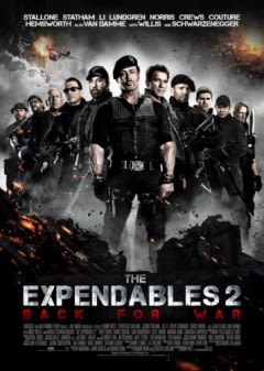 Filmposter van de film The Expendables 2 Filmposter van de film The Expendables 2