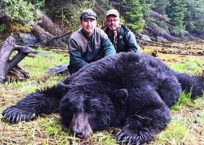 Looks at this beast of a black bear! #Hunting #Adventure #FinandField