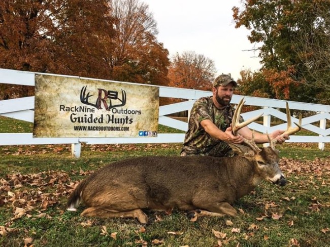 Congrats to Jeff of Michigan with the beautiful Missouri Buck!!!
