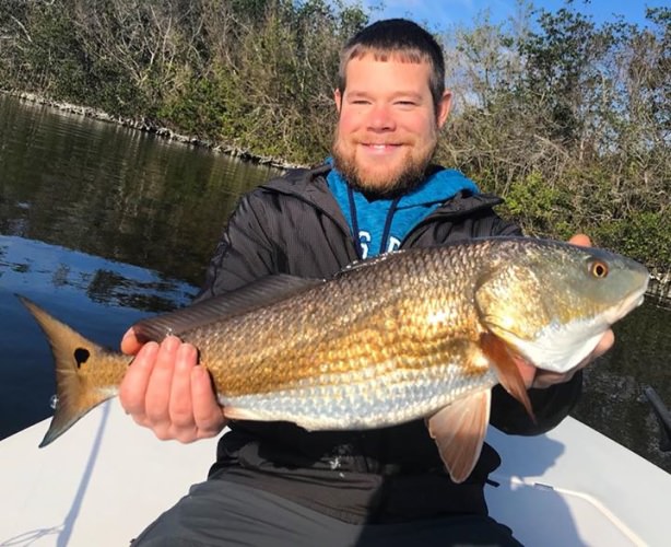 Had a great time with Ryan and Klaus catching redfish and drum today! #redfish #blackdrum #portcanaveral #slightlyobsessed #getslobbed #deepseafishing #nearshorefishing #inshorefishing #fishingcharters #flatsfishing #spacecoast #florida #mbgboats #maverickboats #pathfinderboats #fishthelegend #minnkotamotors #yeticoolers #rcioptics #powerpole #suzukioutboards