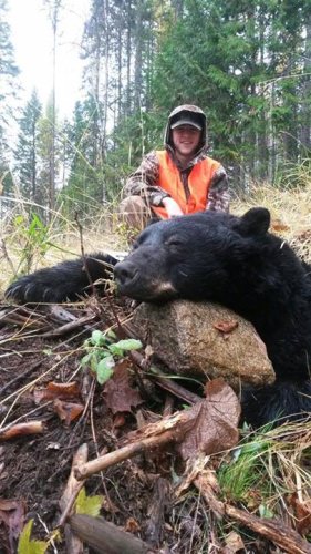Conners first Washington Bear.. at 80 yards on the fly.. Proud to be his Dad....