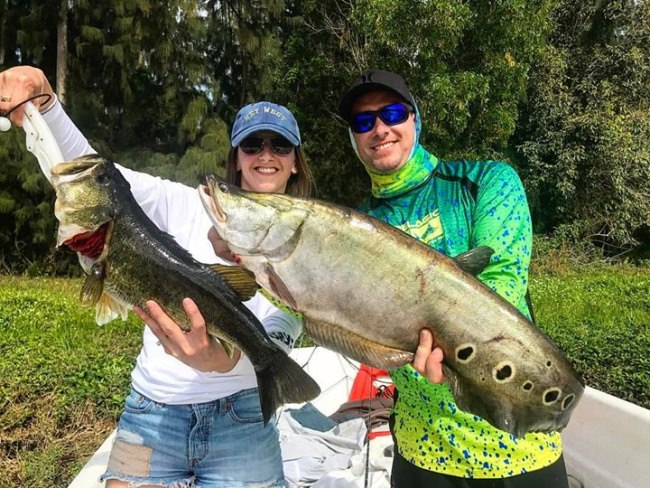 Couples that slay together stay together! The relationship experts...and expert fishing guides at South Florida Bass Charters are here for you! 844-235-9336

Southeast Florida is home to some of the biggest largemouth in the Northern Hemisphere, as well as other exciting gamefish.

http://bit.ly/2nCE55R

BlacktipH | #BlacktipHAdventures | #Fishing | #FinAndField