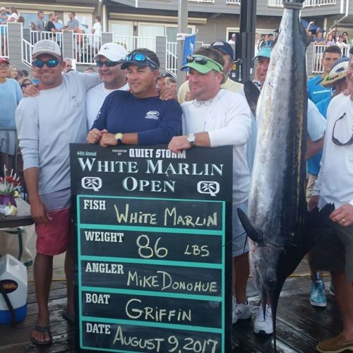 86# off the "Griffin" is new 1st place white marlin!  #WMO #FinandField #OCMD #Fishing