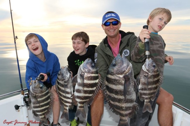 Do you take your kid(s) fishing? Look at the smiles on these anglers. Well done Capt. Jimmy and Extreme Fishing Adventures. #Fishing #MakingMemories #DreamBig2016 #FinandField