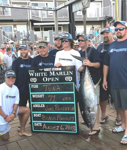 The Brass Monkey has a 1st place tuna. #WMO #FinandField #OCMD #BrassMonkey #Leonardtown #MD