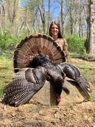Opening day success for Hannah in West Virginia! #Hunting #WV