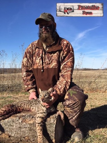 Congrats to Prostaffer Ryan on his 1st Bobcat he shot this morning in Missouri!!!