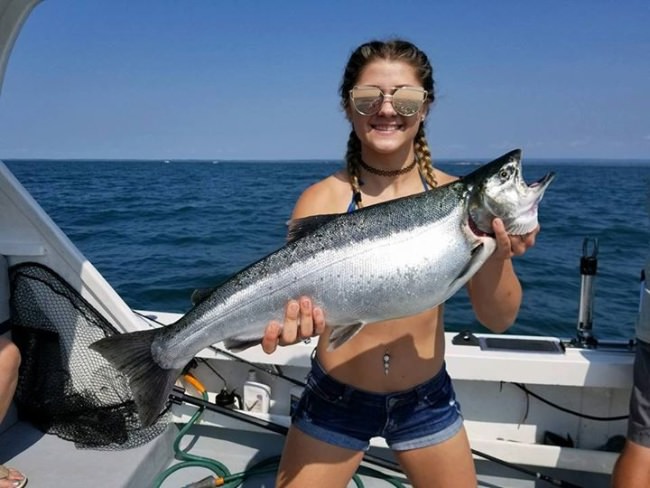 Strike Zone Charters want's to know if these fish caught your attention? Yes? Good! Now if you want to get out on Lake Ontario with these guys next year, its ALREADY time to start reserving your dates! http://bit.ly/2o9tNqP

#GreatLakes | #Salmon | #Fishing | #FamilyVacation | #Adventure | #Fin&Field