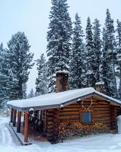 Home for the holidays! Would you stay in the snow coverage retreat? Find Your Next Adventure at Fin & Field. #FYNA #Adventure #Holidays2016 #FinandField