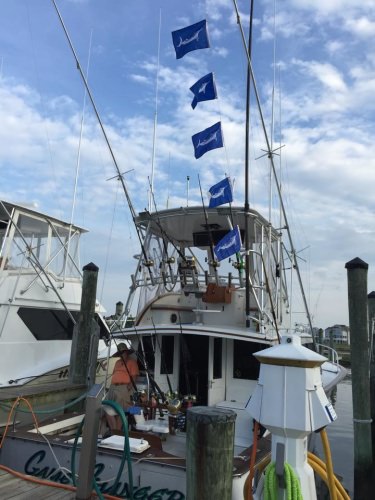 Game Changer Sportfishing flying flags today! #Fishing #FinandField #GameChangerSportfishing #OCMD