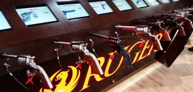 Ruger revolvers at SHOT Show. #FinandField #Ruger #SHOWShow2017