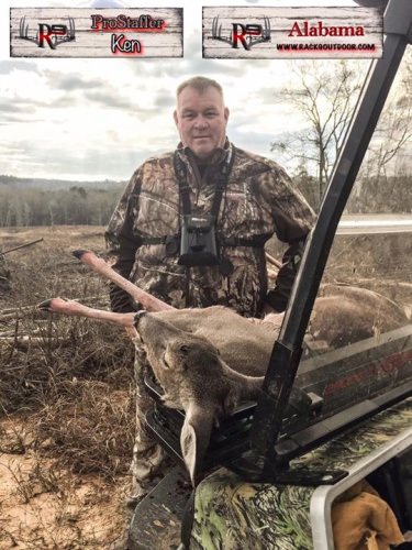 ProStaffer Ken got himself a #bamananny this morning!! Congrats Ken!! #deerjerky #baconwrappedtenderloin