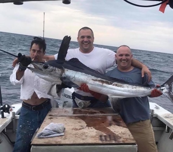 1st White Marlin of season in Ocean City, Maryland. #WhiteMarlin #OC #MD #Sportfishing #Fishing #WMO #FinandField