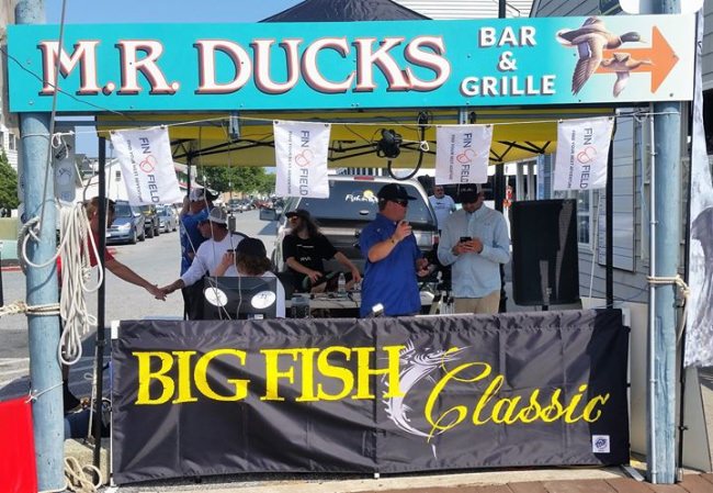 65 Boats are fishing the Sat-Sun window at the Huk Big Fish Classic. Boats could be stacked up and the scales could be busy at 4pm with $460,000+ on the line. Join us at the dock or view the live feed at www.bigfishclassic.com. #BFC M.R. Ducks #Fishing #OceanCity #MD #FinandField