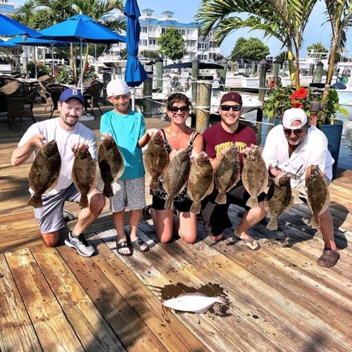 Ocean City Guide Service got some bay flounders! #Fishing #CaptJohn #OCMD #OCFC #FinandField
