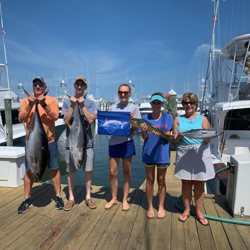 Good day on Osprey Offshore Charters Fishing. #Tuna #Marlin #OceanCity #Maryland #FinandField