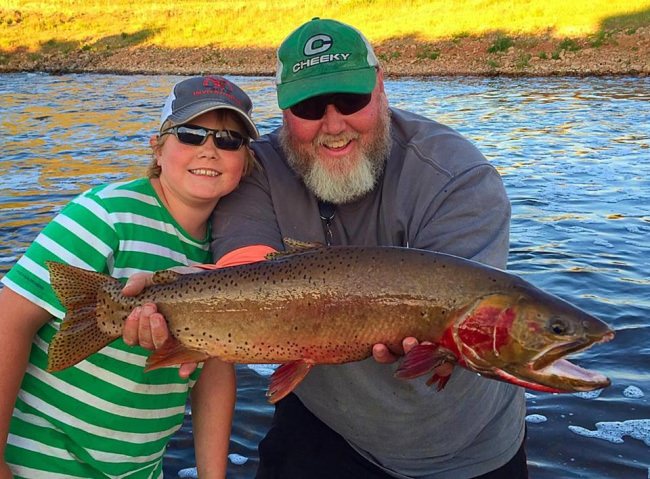 Where do you think Will landed this cutthroat? #Fishing #Trout #Adventure #FinandField