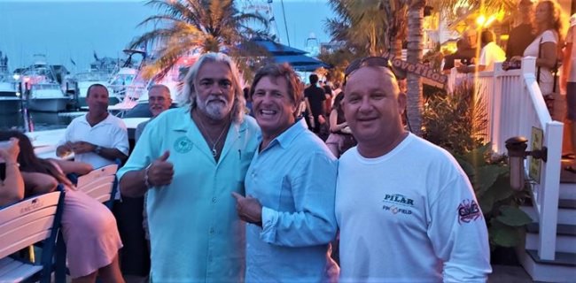 Capt. Wild Bill, Buddy, and Lewie 
Sunset Grille Papa's Pilar
