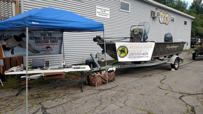 At Merrymeeting bay DU Waterfowlers Party today