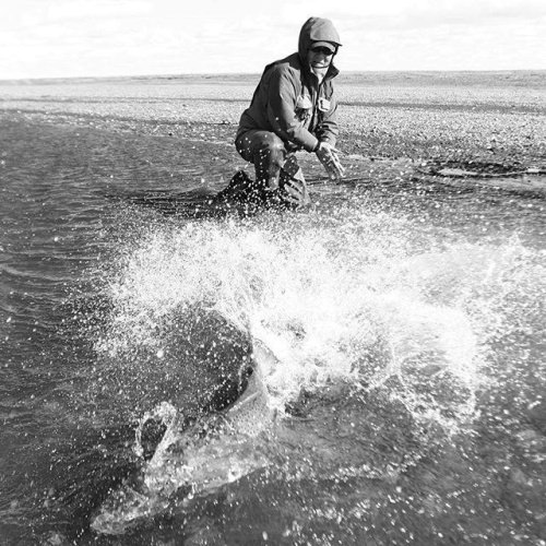 Strong winds, strong releases, good times in Tierra del Fuego. Great shot, Jason Jagger. #simmsfishing #forgettheforecast