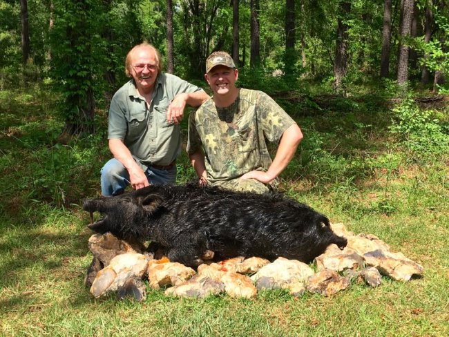 Jess Mundy and his father-in-law, Jack Jackson, had a very busy weekend!