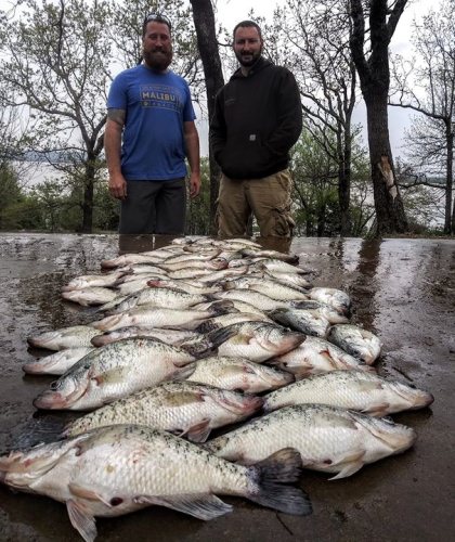 Mark and Jared fishing with D&K Guide Service. They wanted to get some livescope training so that's what we did chasing roaming fish in 10 to 18 feet of water. These fish are so scattered but they are healthy as well. Had 3 fish over two pounds today just full of shad. Had a great time with y'all see you for the summer bite.