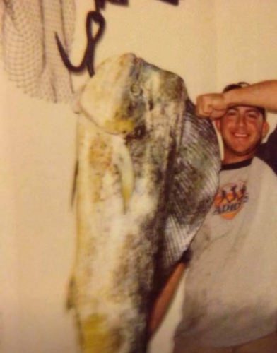 Check out Capt. Carl of Slob City Charters with a 56lb mahi mahi. Isn't it time to fish with a captain who has the experience to put you on the fish of a lifetime?

http://bit.ly/2saKWmy

Share your vintage fishing or hunting photo with us in the comments section!

#Fishing | #Adventure | Palm Beach, Florida | BlacktipH | #Endorsed