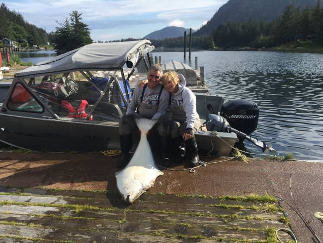 Tony and Judy went on a skiff ride!