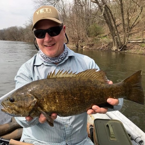The bite is picking up! Have openings in May. #susqguide #hydeboats #gamechanger #susquehannariver #keystonesmallies