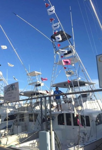 Brower Fishing Charters on the Buzz On had a epic 21 sailfish day!  Book you Buzz On Florida Keys fishing adventure at www.finandfield.com/destinations/fishing-in-islamorada. #Fishing #BuzzOn #Islamorada #FL #FinandField