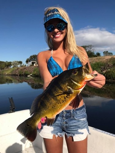 You don't have to be one of The Girls of Pelagic like Michelle to catch awesome bass like these. She spent the day fishing with South Florida Bass Charters. These guys are based in Boca Raton, Florida and are endorsed by BlacktipH. Check 'em out!...http://bit.ly/2nCE55R

#Fishing | #Florida | #Pelagic | #Bombshellfishing | #Adventure | FinAndField
