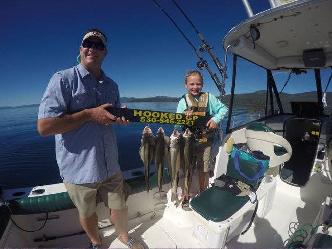 Dad and daughter couldn't look gladder  
Nice looking limit of Mack's 😎