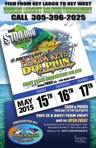 World Famous Florida Keys Dolphin Championship is coming! Fish from #Miami to #KeyWest. SeaHunter Boats Mercury Marine #Fishing #Florida #Keys #Dolphin #Seahunter #Mercury #FinandField