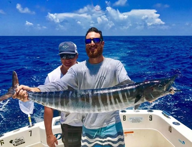 A recent day of fishing with Bouncer's Dusky 33 yielded a 30lb wahoo, 30lb grey grouper, 3 tuna, cierra mackerel, and 3 mahi. Time to get out there!

http://bit.ly/2nItMhH

Fly Navarro | #FlyZoneAdventureSeries | #Endorsed | #Fishing