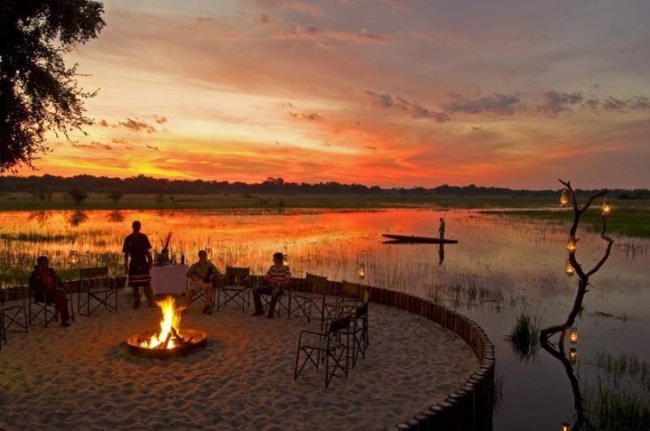 Nothing like recapping the days hunt around the campfire. #Botswana #DreamBig2016  #FindYourNextAdventure