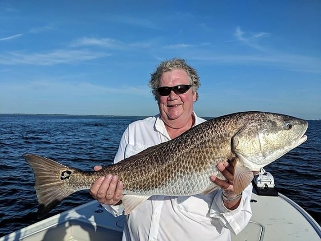 J.R. Waits of First Call Charters got these anglers some great fish. #IsleOfPalms #SC #Fishing #FinandField