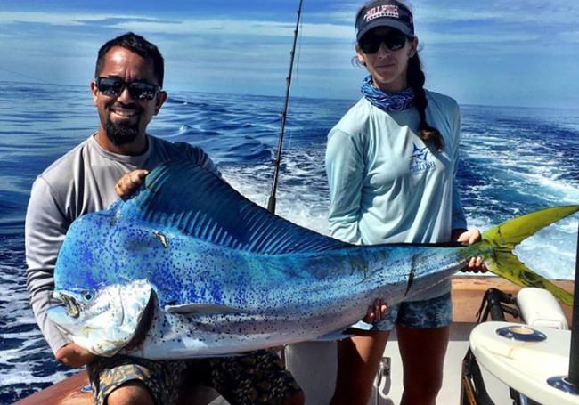 Fly Navarro is one of the most respected authorities in offshore big game fishing. If you are lucky enough to fish with him you will absolutely learn a thing or two! Want to fish with Fly? Enter the Fly Zone Fishing Giveaway (http://bit.ly/2wvB6S8) to get:

-2 days of Fishing with Fly and the famous Captain Ray on the Miss Britt in Miami
-$1,000 in Grundens Gear
-$1,000 Travel Credit

Grundéns | Miss Britt Charters | Miami, Florida | #OffshoreFishing | #CrazyCuban | #Dolphin | #Mahi | #Dorado