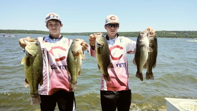 My son Taylor and his friend Jayden took 5th place at Fort Gibson Lake. Fishing for Crowder High School.  Due to they're Strong Finish for the season they did qualify for Nationals on Kentucky Lake. They made me one proud team captain. Thank you Oklahoma bass Nation for putting these tournaments on so these kids can have an opportunity to potentially earn a scholarship due to y'all's work thank you.