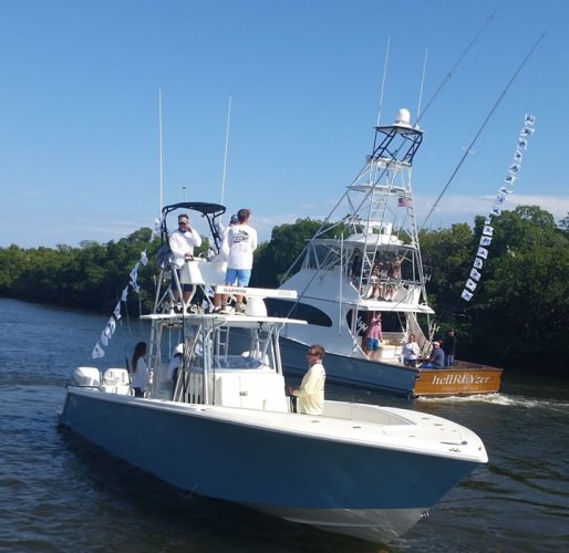 Final Day of Jimmy Johnson's Fishing Championship was a blast. 
Congrats to all the anglers, Captains & crews.

#JJFishWeek | #FinandField | #Florida | #KeyLargo | #BigChill | #OceanReef | #PapasPilar | #Grundens | #Fishing